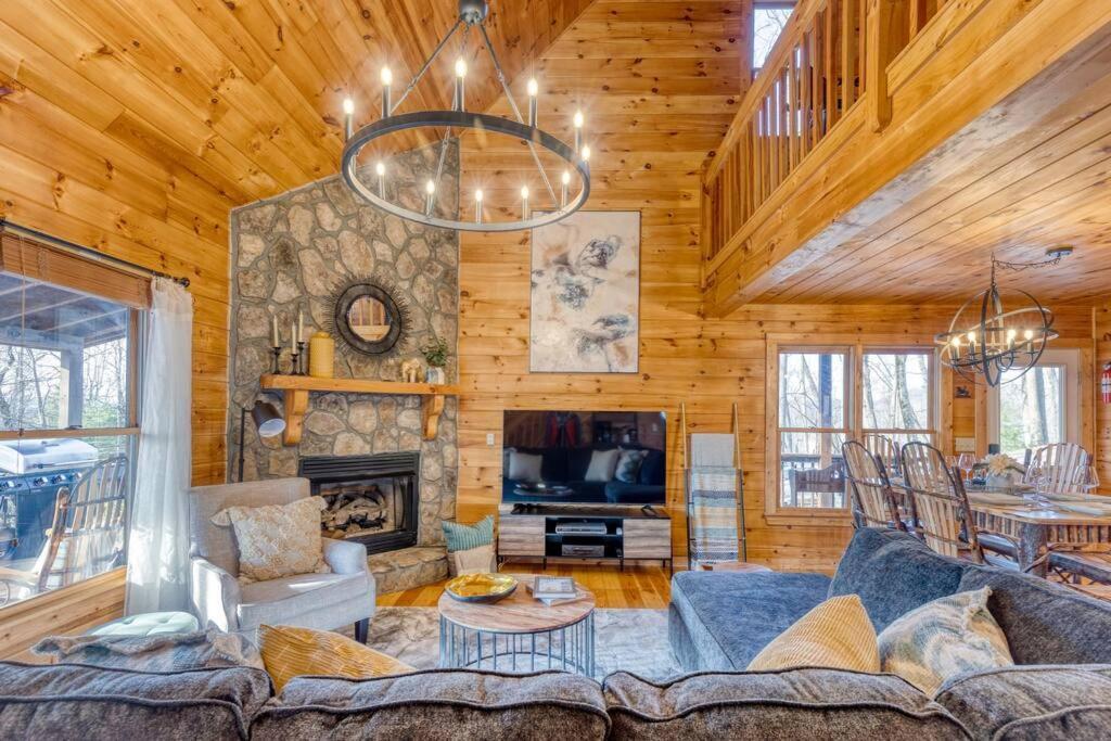 Mtn Cabin Sleeps 10 - 5 Mins To Fishing & Camping Ellijay Zewnętrze zdjęcie