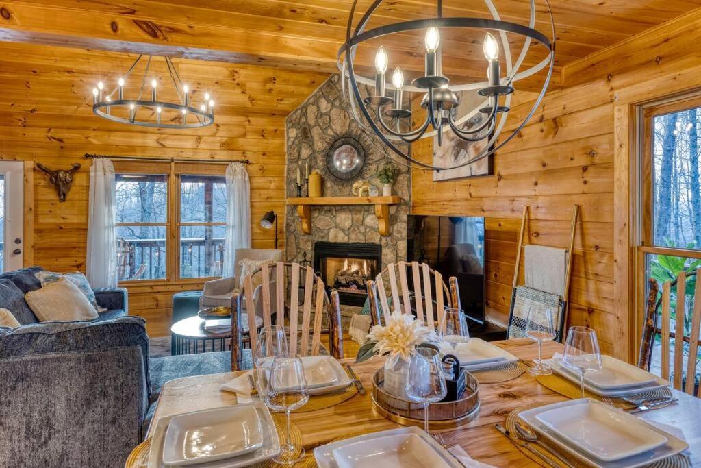 Mtn Cabin Sleeps 10 - 5 Mins To Fishing & Camping Ellijay Zewnętrze zdjęcie